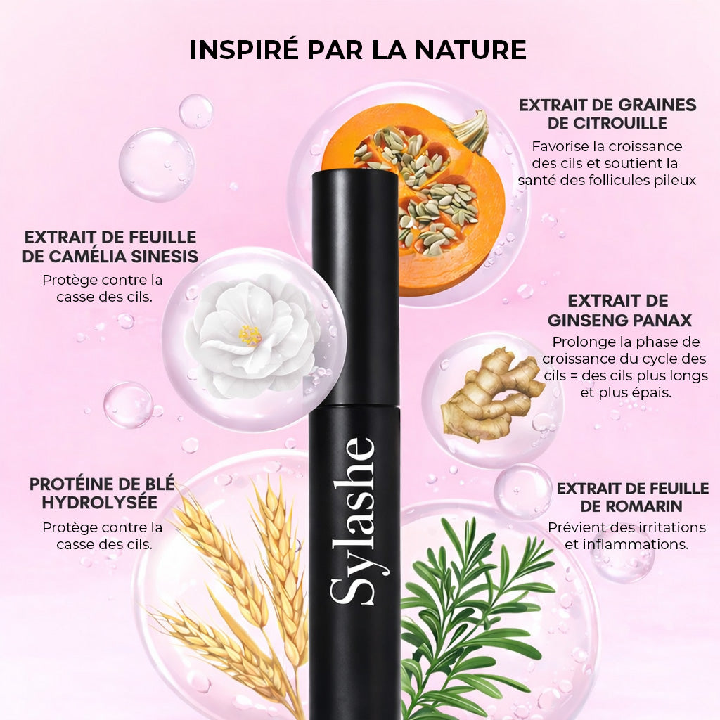 Des cils plus longs, plus épais